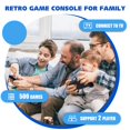 thumbnail image 3 of Consola de juegos portátil OSYROY Retro con pantalla LCD de 3.5 pulgadas para 500 juegos, 3 of 7