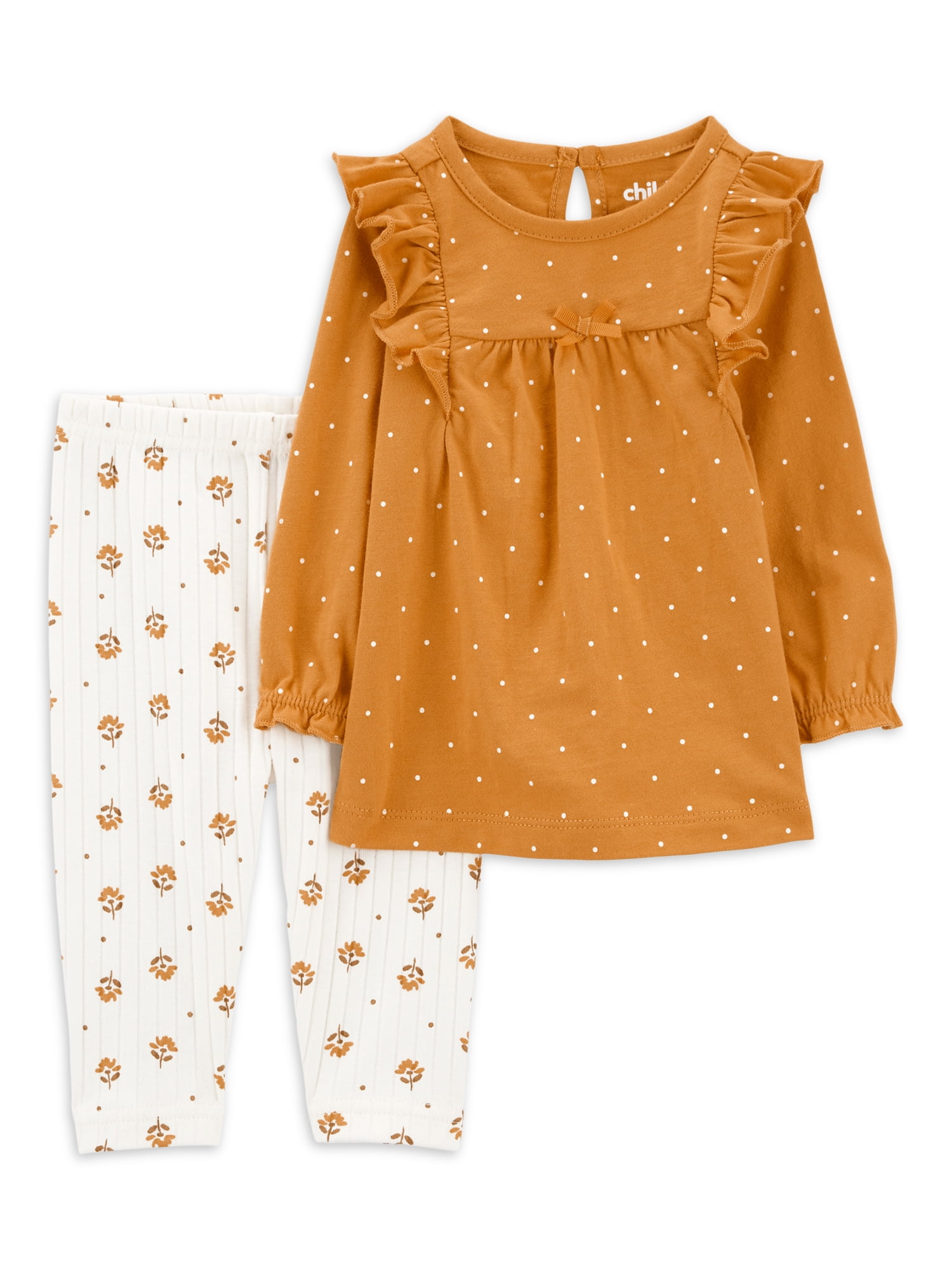Carter's Child of Mine Baby Girl Outfit Set, 2-Piece, Sizes 0-24M