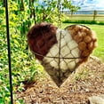 thumbnail image 4 of Billuyoard Nido de pájaro en forma de corazón, creativo, hecho a mano, cálido y flexible, refugio para otoño e invierno, suave. Suministros para pájaros, 4 of 6