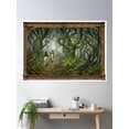 thumbnail image 2 of The Old Forest Poster Wall Art, Modern Wall Decor, 8x12 UNFRAMED, 2 of 3
