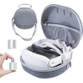 thumbnail image 5 of Uberwith Quest 3 Case, Hard Carrying Case for Oculus Quest 3 VR Storage Bag/Shoulder bag with adjustable shoulder strap (Grey), 5 of 7