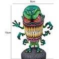 thumbnail image 1 of Estatua de monstruo de boca grande de Halloween, estatua de jardín, estatua de monstruo de resina de terror decoración del hogar TUNC Sencillez, 1 of 2