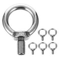 thumbnail image 5 of FRCOLOR 6pcs Lifting Eye Bolt Stainless Steel M10 Threaded Screw Fastener Supply, 5 of 8