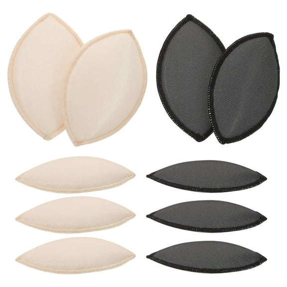 NIYANGLE 5 Pairs Bathing Suit Cup Inserts for Bras Maintains Natural Look Pushes Up Round Liner Women