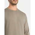 thumbnail image 2 of Athletic Works Men's and Big & Tall Men's Fleece Crewneck Sweatshirt, Sizes XS-5XLT, 2 of 5