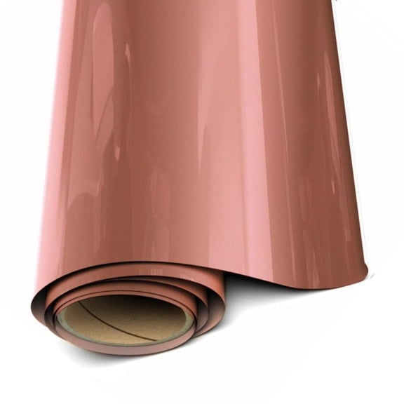 Siser EasyWeed Stretch Heat Transfer Vinyl -Rose Gold 12x15" Sheet - HTV Iron On Vinyl