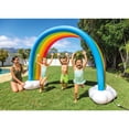 thumbnail image 3 of Intex Inflatable Rainbow Cloud Outdoor Kids Play Sprinkler, for Ages 3 & Up, 3 of 3
