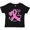 AB-Black, variant on Love, Care, Cure Breast Cancer Awareness Pink Ribbon Boys or Girls Toddler T-Shirt