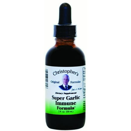 - Christopher's Original Formulas Super Garlic Immune, 2 Oz