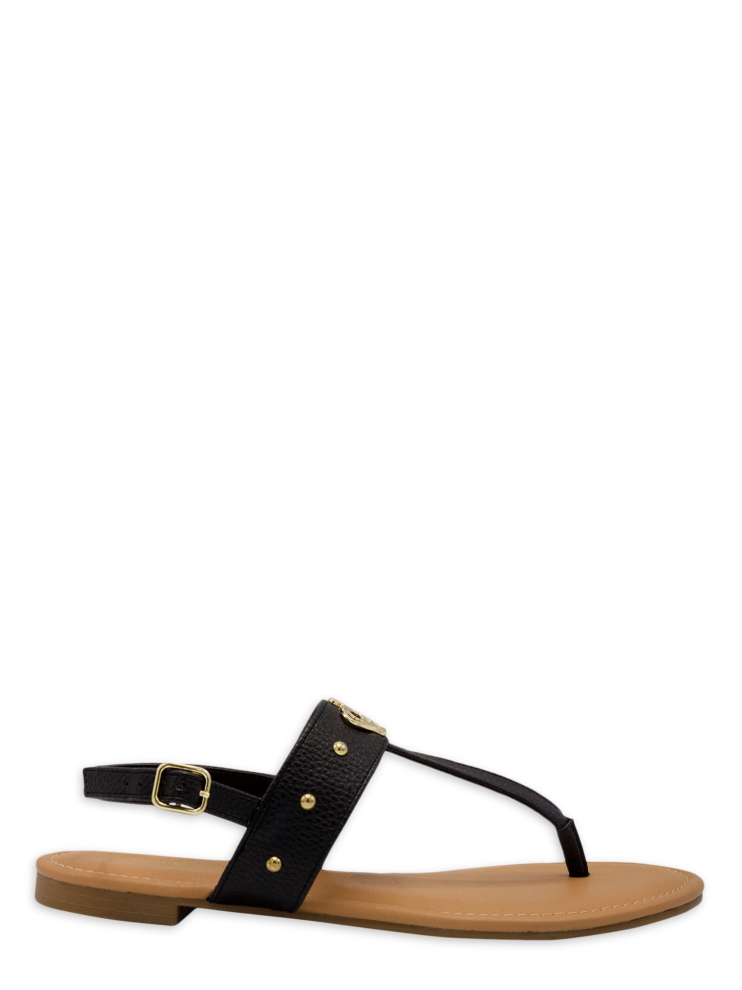 Juicy Couture Women's Zing Thong Sandal with Crown Emblem