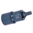 thumbnail image 4 of Screwdriver Bit Socket, 22x55mm High Accuracy Hardware Tool Screw Driver Socket T35 Screwdriver Bit Socket  For Industrial Supplies For Wrench Hand Tool, 4 of 8