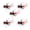 Red, variant on 5pcs Fly Fishing Topwater Fishing Lures Fly Popping Lures for Trout Popping Lure with Hook