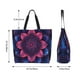 thumbnail image 5 of Balery Bohemian Vintage Pattern Bolsa Tote Estilo Estético con Cremalleras, Bolsa de Hombro, Bolsa de Compras Grande y Plegable, 5 of 8