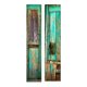 thumbnail image 3 of 2 Unids / Set Impermeables Puerta De Pared DIY Autoadhesivas Calcomanías De Arte Para El Hogar Baño Decoración De Ventana Puerta Pegat sol Baoblaze Adhesivos para puertas de bricolaje 3D, 3 of 8