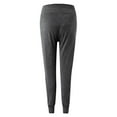 thumbnail image 6 of Elainilye Fashion Women's Maternity Leggings Solid Color Casual Pants Stretchy Comfortable Baggy Pants,Gray, 6 of 9