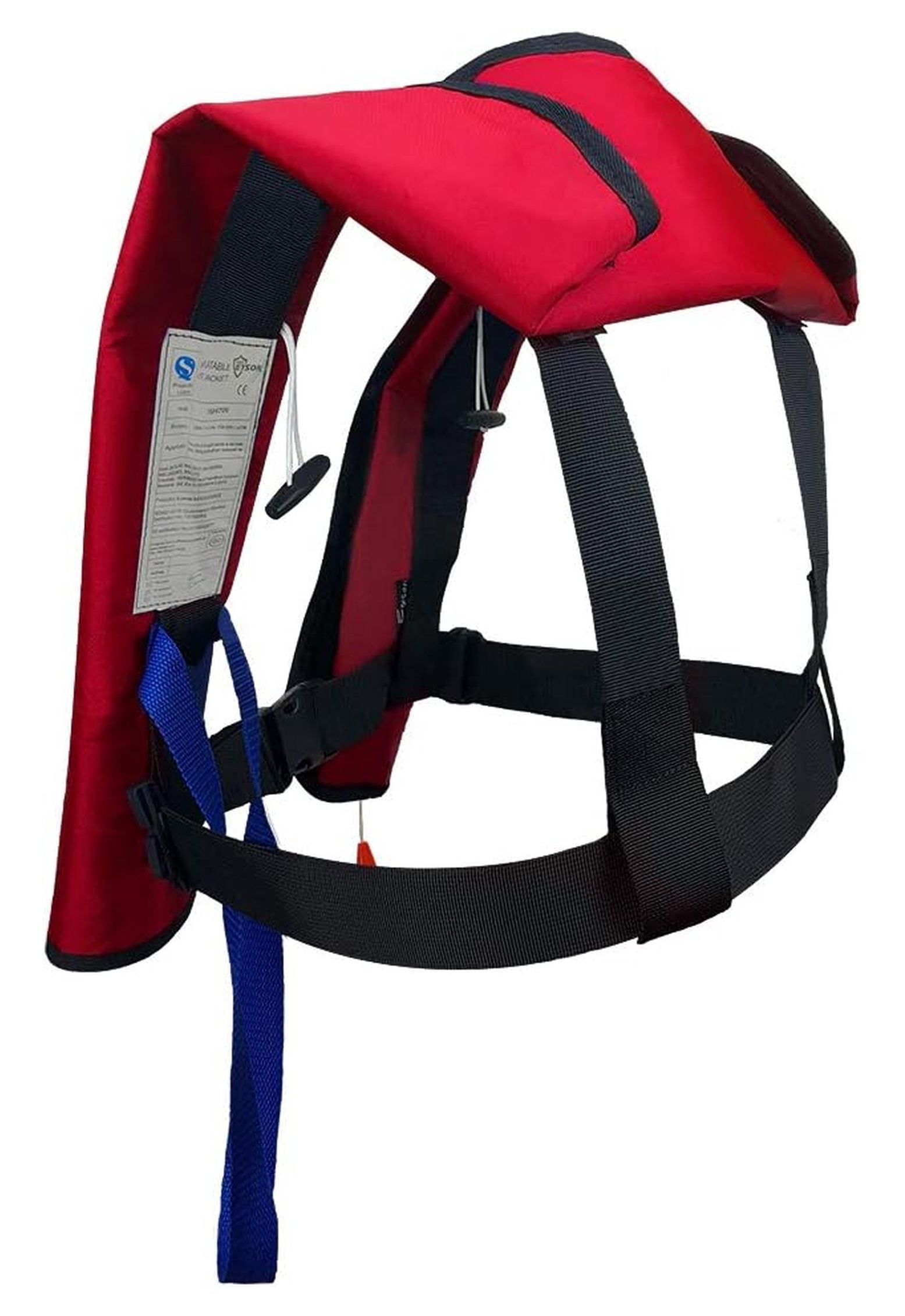 Inflatable Life Life Vest Basic Automatic/Manual (Red Auto)