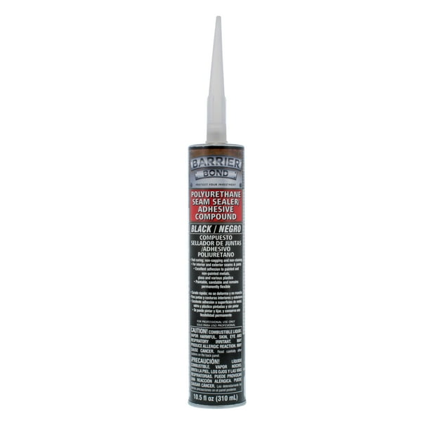 Barrier Bond Black Polyurethane Seam Sealer Adhesive Compound 10.5 fl
