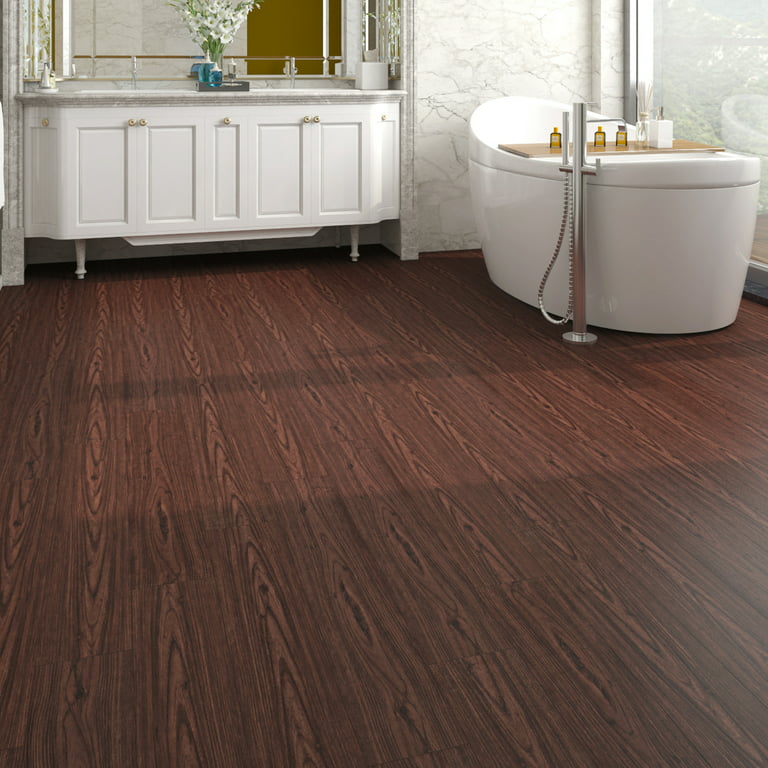 L And Stick Floor Tile Cherry Wood
