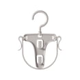 thumbnail image 2 of Apmemiss Clearance Clothes Drying Hanger, Portable Hanging Drying Rack,Drip Foldable Hanging Rack, 360° Rotatable Hook for Drying Towels Bras Baby Clothes Gloves Plastic, 2 of 8