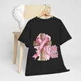 thumbnail image 2 of Faith Over Fear Breast Cancer Awareness Supporters T Shirt ID-0629-EO69, 2 of 4