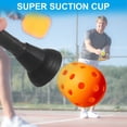 thumbnail image 3 of Uxcell Pickleball Ball Retriever, 2Pcs Pickleball Upper Suction Cup Grabber, Multicolor, 3 of 7