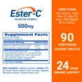 thumbnail image 6 of Ester-C 500 mg 24 Hour Vitamin C Tablets for Immune Support, 90 Count, 6 of 6