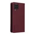 thumbnail image 2 of Flip Phone Case for Samsung Galaxy M62, Kickstand and 2 Card Slots, Shockproof and Scratch Resistant, Red, 2 of 14