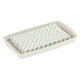thumbnail image 1 of Bandeja organizadora de almacenamiento de plástico con diseño en M para tocador de baño, 1 of 8