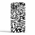 thumbnail image 1 of Black White Waves Case for iPhone 11 Pro,Aesthetic Art Design Full Cover Protective Case, 1 of 5