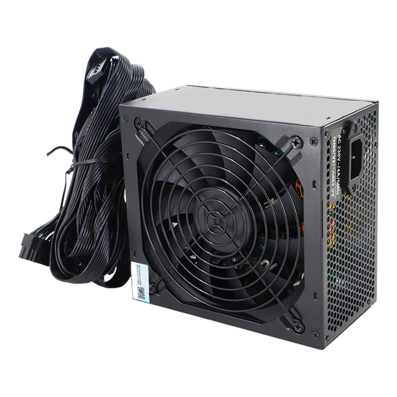 Advanced 550W Gaming Power Supply With Thermal Control and 700W Peaks Output Rate 550W Power Supply for Computer
