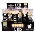 thumbnail image 5 of KSA 25-Count Warm White LED C7 Mini Christmas Lights, 10.75 ft Green Wire, 5 of 5