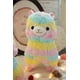 thumbnail image 5 of Un regalo lindo Muñeca de alpaca arcoíris de 35 cm, suave peluche de llama para bebé, ideal para San Valentín, cumpleaños, Navidad, bodas y aniversarios., 5 of 9