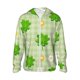thumbnail image 1 of Fotbe St Patrick's Day11 Chaqueta con Protección Solar UPF 50+ para Hombre y Mujer, Camisa con Capucha y Bolsillos-Large, 1 of 7
