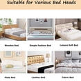 thumbnail image 7 of Bed headboard cover, all-inclusive headboard cover, multifunctional bed headboard padded, washable headboard cover, headboard cover elastic for padded bedroom headboard, 7 of 7