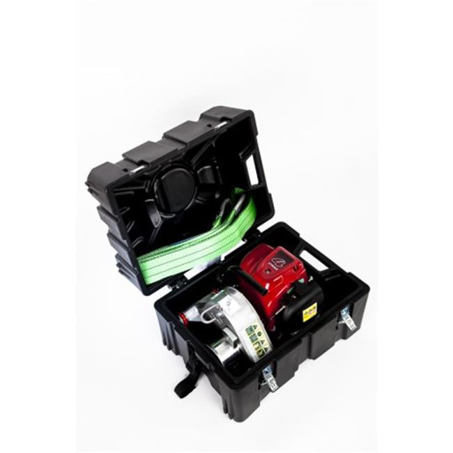 Portable Winch PCA-0102 Transport Case with Molded Shapes for Accessories