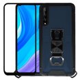 thumbnail image 1 of Funda Uso Rudo incorporado con destapador para Huawei Y9s  Azul 1pz Mas Mica 9D ATTI Destapador para Huawei Y9s, 1 of 6