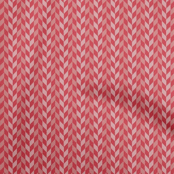oneOone Georgette Viscose Red Fabric Geometric Quilting Supplies Print Sewing Fabric By The Yard 42 Inch Wide
