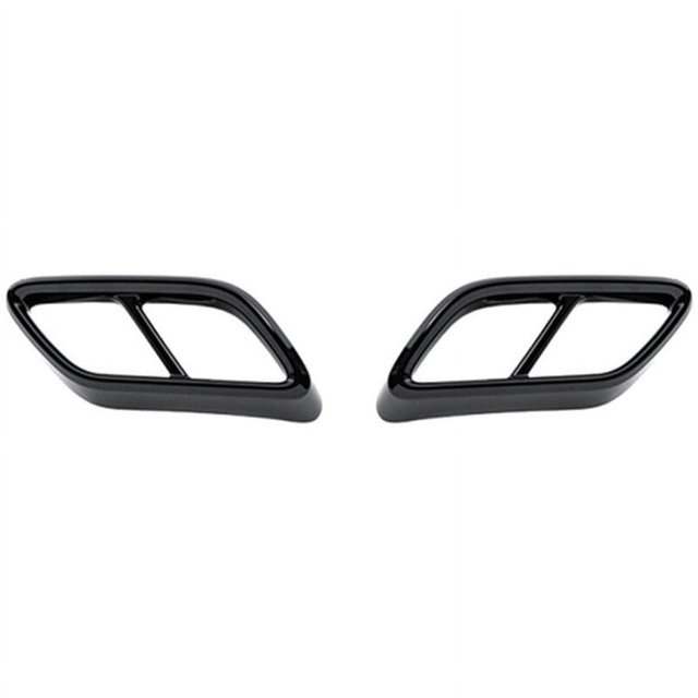 Cubierta de la punta del silenciador del tubo de escape trasero del coche para Golf 8 MK8 2020 2021 Accesorios