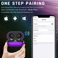 thumbnail image 4 of UrbanX Street Buds Plus For - True Wireless Earbuds w/Hands Free Controls (Wireless Charging Case Included) - Purple, 4 of 7