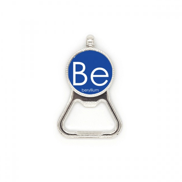 Chestry Elements Period Table Alkaline Earth Metal Beryllium Be Metal Beer Bottle Cap Opener Duty Stainless Steel
