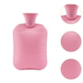 thumbnail image 6 of Vaveren Hot Water Bottle Water Pouch Convenient Water Filling Portable Hot Water Bag Pink, 6 of 8