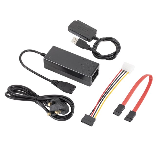 Cable IDE USB 2.0 A SATA PATA Disco Duro para 2.5 3.5 Pulgadas Con Adaptador Alimentación