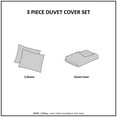 thumbnail image 6 of INK+IVY Nea 3 Piece King/Cal King Cotton Printed Duvet Cover Set with Trims Black/White, 6 of 6