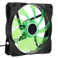 thumbnail image 1 of Radiador enfriador de CPU Bling Bling Ultra-Silence 4 tubos de calor de latón 1366 775AMD1155 3 pines verde, 1 of 12