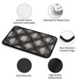 thumbnail image 5 of Car Handrails Box Pad 12.6 X 7.5 In Waterproof Non-Slip Wear-Resisting Durable Breathable Strong Tensile And Tensile Stretch Argyle Plaid Dimgray_40978_4, 5 of 7