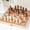 Small Chinese Chess, variant on LQCrafK Magnetic Chess Folding Wooden Chessboard Set with Storage Slots