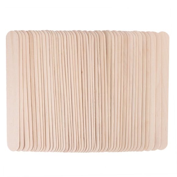 Waxing Stick 50Pcs/Box Disposable Wooden Epilation Depilatory Wax Applicator Stick Spatula Hair Removal Tool