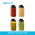 thumbnail image 2 of Jarware Black Spout Lid, Set of 2, for Wide Mouth Mason Jar, 2 of 8