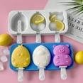 thumbnail image 6 of JDH Silicone DIY Children's Favorite Home Ice Cream Toy Mold Box Children's Cartoon Chicken Pig Ice Cream Stick Silicone Mold Reusable, 6 of 7