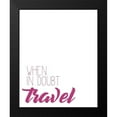 thumbnail image 2 of Kimberly, Allen 12x14 Black Modern Framed Museum Art Print Titled - When in doubt, 2 of 5